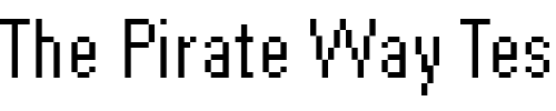 Font : DTCRoughM51 Custom Text : The Pirate Way Test your own text here Click to download or to view this font on a tshirt that can be custom printed in Bali