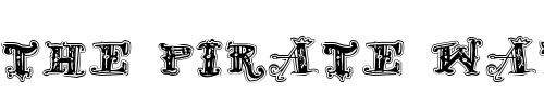 Font : D_OLD-MODERN-2 Custom Text : The Pirate Way Test your own text here Click to download or to view this font on a tshirt that can be custom printed in Bali