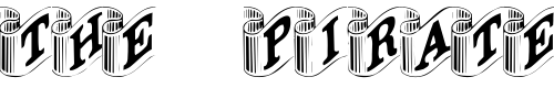 Font : DaRib-Plain Custom Text : The Pirate Way Test your own text here Click to download or to view this font on a tshirt that can be custom printed in Bali