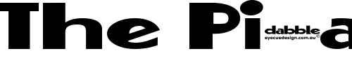 Font : Dabble-Evaluation Custom Text : The Pirate Way Test your own text here Click to download or to view this font on a tshirt that can be custom printed in Bali
