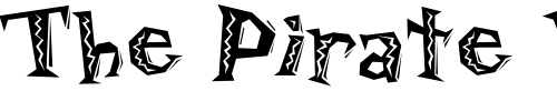Font : DaddyO-Junkie Custom Text : The Pirate Way Test your own text here Click to download or to view this font on a tshirt that can be custom printed in Bali