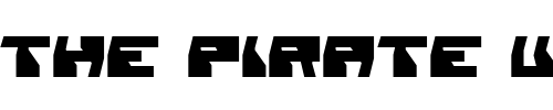 Font : Daedalus-Condensed Custom Text : The Pirate Way Test your own text here Click to download or to view this font on a tshirt that can be custom printed in Bali