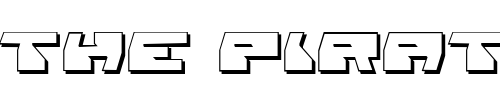 Font : Daedalus-Shadow Custom Text : The Pirate Way Test your own text here Click to download or to view this font on a tshirt that can be custom printed in Bali