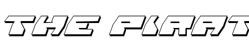 Font : Daedalus-Shadow-Italic Custom Text : The Pirate Way Test your own text here Click to download or to view this font on a tshirt that can be custom printed in Bali