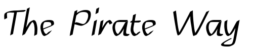 Font : Daemon Custom Text : The Pirate Way Test your own text here Click to download or to view this font on a tshirt that can be custom printed in Bali