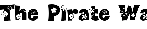 Font : Daffodil Custom Text : The Pirate Way Test your own text here Click to download or to view this font on a tshirt that can be custom printed in Bali