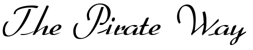 Font : Dahrlin-Regular Custom Text : The Pirate Way Test your own text here Click to download or to view this font on a tshirt that can be custom printed in Bali