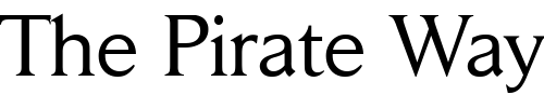 Font : Daily-News-Regular Custom Text : The Pirate Way Test your own text here Click to download or to view this font on a tshirt that can be custom printed in Bali