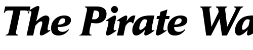 Font : DaitonaDB-BoldItalic Custom Text : The Pirate Way Test your own text here Click to download or to view this font on a tshirt that can be custom printed in Bali