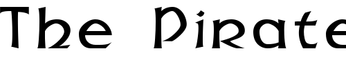 Font : Dalelands-Normal Custom Text : The Pirate Way Test your own text here Click to download or to view this font on a tshirt that can be custom printed in Bali
