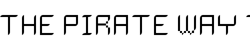 Font : Dalila-Light Custom Text : The Pirate Way Test your own text here Click to download or to view this font on a tshirt that can be custom printed in Bali