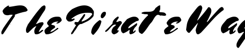 Font : DanceOfTheBrush11-Regular-ttcon Custom Text : The Pirate Way Test your own text here Click to download or to view this font on a tshirt that can be custom printed in Bali
