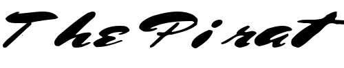 Font : DanceOfTheBrush11-Regular-ttext Custom Text : The Pirate Way Test your own text here Click to download or to view this font on a tshirt that can be custom printed in Bali