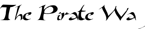 Font : DangerousScript27-Regular-ttext Custom Text : The Pirate Way Test your own text here Click to download or to view this font on a tshirt that can be custom printed in Bali