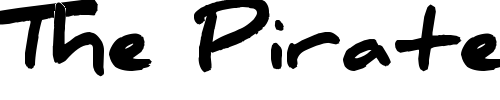 Font : Daniel-Black Custom Text : The Pirate Way Test your own text here Click to download or to view this font on a tshirt that can be custom printed in Bali
