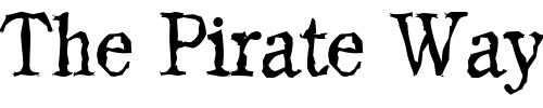 Font : DanielBeckerRandom-Light-Regular Custom Text : The Pirate Way Test your own text here Click to download or to view this font on a tshirt that can be custom printed in Bali