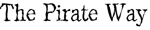 Font : DanielBeckerRandom-Xlight-Regular Custom Text : The Pirate Way Test your own text here Click to download or to view this font on a tshirt that can be custom printed in Bali
