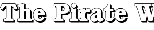 Font : DanielBeckerShadow-ExtraBold-Regular Custom Text : The Pirate Way Test your own text here Click to download or to view this font on a tshirt that can be custom printed in Bali