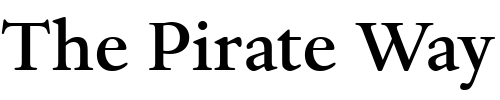 Font : Dante-MT-Medium Custom Text : The Pirate Way Test your own text here Click to download or to view this font on a tshirt that can be custom printed in Bali
