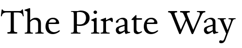 Font : Dante-MT-Regular Custom Text : The Pirate Way Test your own text here Click to download or to view this font on a tshirt that can be custom printed in Bali