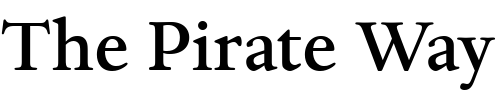 Font : Dante-MediumPL Custom Text : The Pirate Way Test your own text here Click to download or to view this font on a tshirt that can be custom printed in Bali
