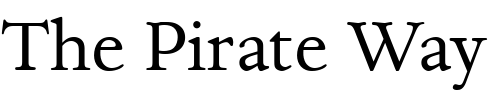 Font : Dante-PL Custom Text : The Pirate Way Test your own text here Click to download or to view this font on a tshirt that can be custom printed in Bali