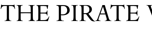 Font : Dante-Titling-MT-Regular Custom Text : The Pirate Way Test your own text here Click to download or to view this font on a tshirt that can be custom printed in Bali