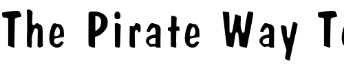 Font : Danto-Lite-Normal Custom Text : The Pirate Way Test your own text here Click to download or to view this font on a tshirt that can be custom printed in Bali