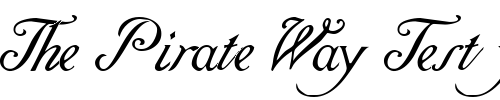 Font : Daresiel-Demo Custom Text : The Pirate Way Test your own text here Click to download or to view this font on a tshirt that can be custom printed in Bali