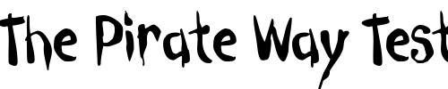Font : Dark-Half-BTN-Cond Custom Text : The Pirate Way Test your own text here Click to download or to view this font on a tshirt that can be custom printed in Bali