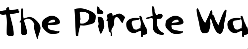 Font : Dark-Half-BTN-Ext Custom Text : The Pirate Way Test your own text here Click to download or to view this font on a tshirt that can be custom printed in Bali