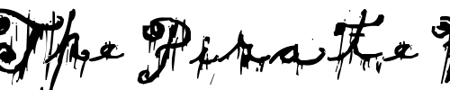 Font : Dark-Theater Custom Text : The Pirate Way Test your own text here Click to download or to view this font on a tshirt that can be custom printed in Bali