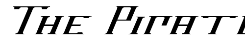 Font : DarkWind-Italic Custom Text : The Pirate Way Test your own text here Click to download or to view this font on a tshirt that can be custom printed in Bali