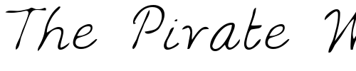 Font : DarlenesHand-Regular Custom Text : The Pirate Way Test your own text here Click to download or to view this font on a tshirt that can be custom printed in Bali