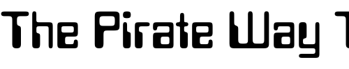 Font : Data-Seventy-LET-Plain-1 Custom Text : The Pirate Way Test your own text here Click to download or to view this font on a tshirt that can be custom printed in Bali