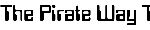 Font : Data70Plain Custom Text : The Pirate Way Test your own text here Click to download or to view this font on a tshirt that can be custom printed in Bali