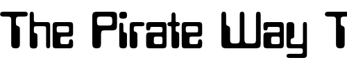 Font : Datalook-Regular Custom Text : The Pirate Way Test your own text here Click to download or to view this font on a tshirt that can be custom printed in Bali