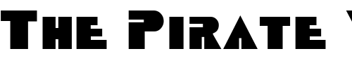 Font : Datcotheque Custom Text : The Pirate Way Test your own text here Click to download or to view this font on a tshirt that can be custom printed in Bali