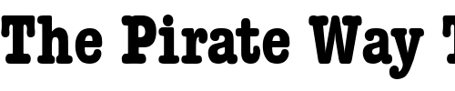 Font : Dateline-Condensed-Bold Custom Text : The Pirate Way Test your own text here Click to download or to view this font on a tshirt that can be custom printed in Bali