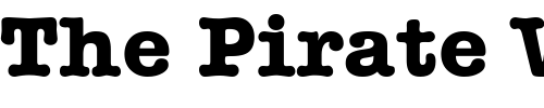 Font : DatelineBold Custom Text : The Pirate Way Test your own text here Click to download or to view this font on a tshirt that can be custom printed in Bali