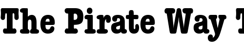 Font : DatelineCondensedBold Custom Text : The Pirate Way Test your own text here Click to download or to view this font on a tshirt that can be custom printed in Bali