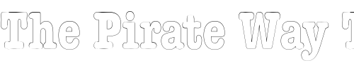 Font : DatelineCondensedOutline-Bold Custom Text : The Pirate Way Test your own text here Click to download or to view this font on a tshirt that can be custom printed in Bali