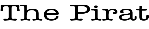 Font : DatelineExtended Custom Text : The Pirate Way Test your own text here Click to download or to view this font on a tshirt that can be custom printed in Bali