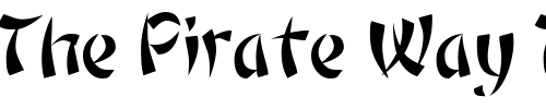 Font : DatumSSK-Regular Custom Text : The Pirate Way Test your own text here Click to download or to view this font on a tshirt that can be custom printed in Bali