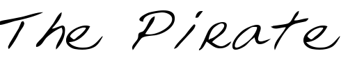 Font : Dave-Regular Custom Text : The Pirate Way Test your own text here Click to download or to view this font on a tshirt that can be custom printed in Bali
