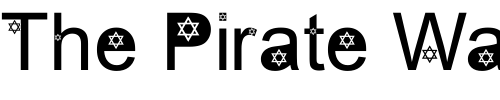 Font : David-s-Star Custom Text : The Pirate Way Test your own text here Click to download or to view this font on a tshirt that can be custom printed in Bali