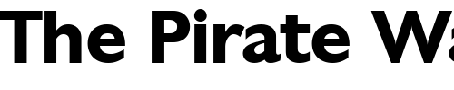 Font : DavidBecker-Bold Custom Text : The Pirate Way Test your own text here Click to download or to view this font on a tshirt that can be custom printed in Bali