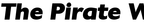 Font : DavidBecker-ExtraBold-Italic Custom Text : The Pirate Way Test your own text here Click to download or to view this font on a tshirt that can be custom printed in Bali