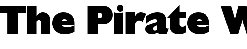 Font : DavidBecker-Heavy Custom Text : The Pirate Way Test your own text here Click to download or to view this font on a tshirt that can be custom printed in Bali