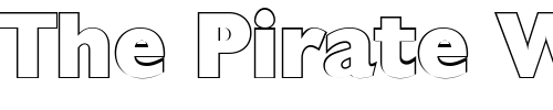 Font : DavidBeckerOutline-ExtraBold Custom Text : The Pirate Way Test your own text here Click to download or to view this font on a tshirt that can be custom printed in Bali